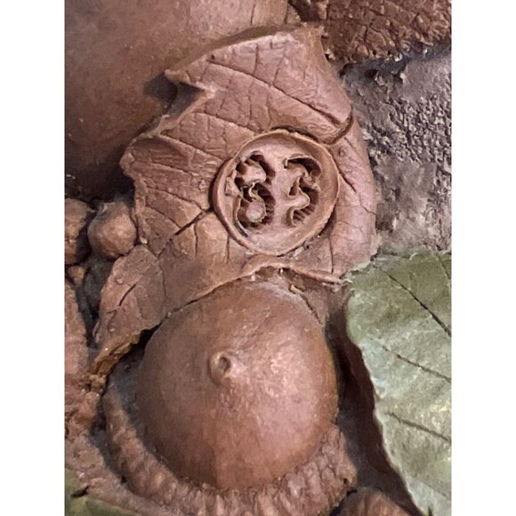 Vtg Tom Clark Daddy Owe Gnome Pockets 1990 Numbered 83 6.5" Pecan Resin Estate - Picture 6 of 6